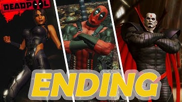 DEADPOOL Gameplay Walkthrough End part FULL GAME - No Commentary