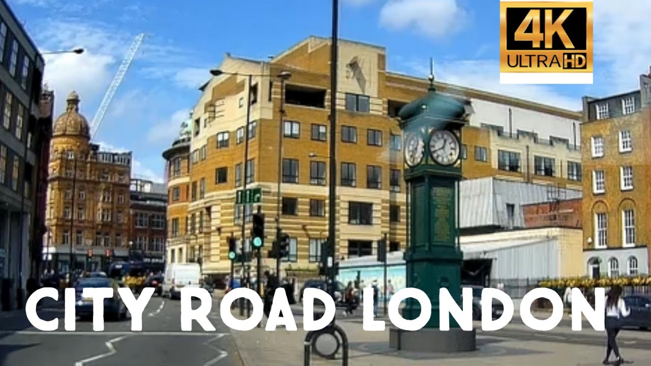 City Road London in Islington. - YouTube