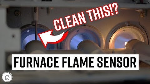DIY How to clean a furnace flame sensor - Watch guard mode HVAC