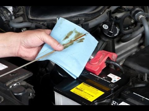 Rebabas de metal en el aceite del motor