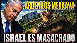 HEZBOLÁ HUMILLA A ISRAEL | DRONES MASACRAN A LOS TANQUES MERKAVA EN EL SUR DE LÍBANO