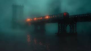 Night Crossing - Meditative Dark Ambient Journey - Relaxing Post Apocalyptic Ambient Music