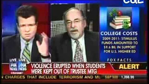 David Horowitz & Neil Cavuto -  Students should be punished - Fox News April 4, 2012.wmv