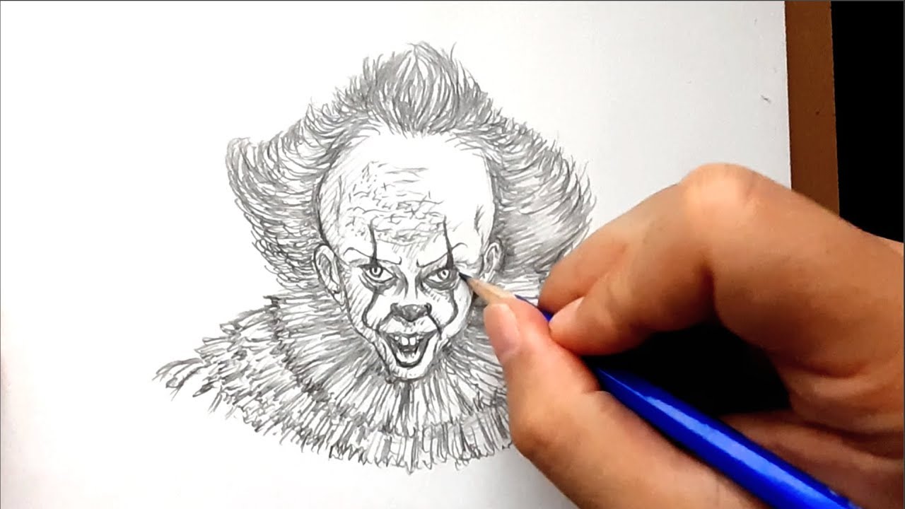 イラスト 映画 It イット The End それ が見えたら 終わり を鉛筆で描いてみた Drawing It Chapter Two With Pencil Youtube