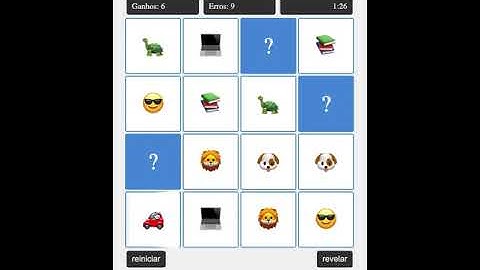 Jogo da Memória com HTML, CSS e JS! 🧠 #shorts #javascript #html #css #dev #frontend #programacao