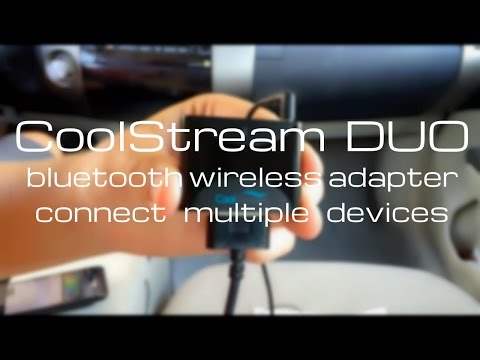 CoolStream Duo Bluetooth Wireless Adapter - Connect multiple devices