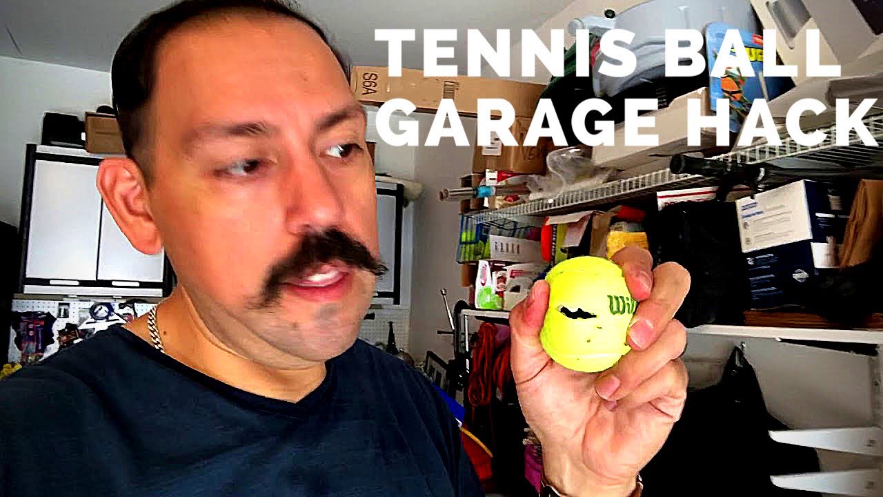 Installing a Tennis Ball Car Stop and Retractable Extension Cord