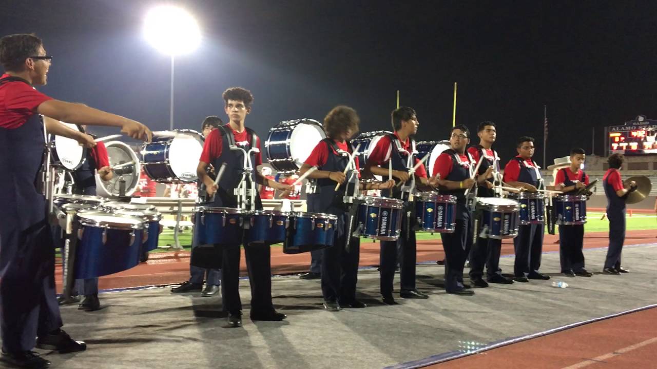 Thomas Jefferson High School Drum line YouTube