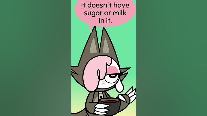 Chikn tries some coffee #animation