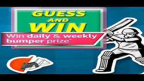 Daily Amazon Guess And Win Quiz 18 April 2021