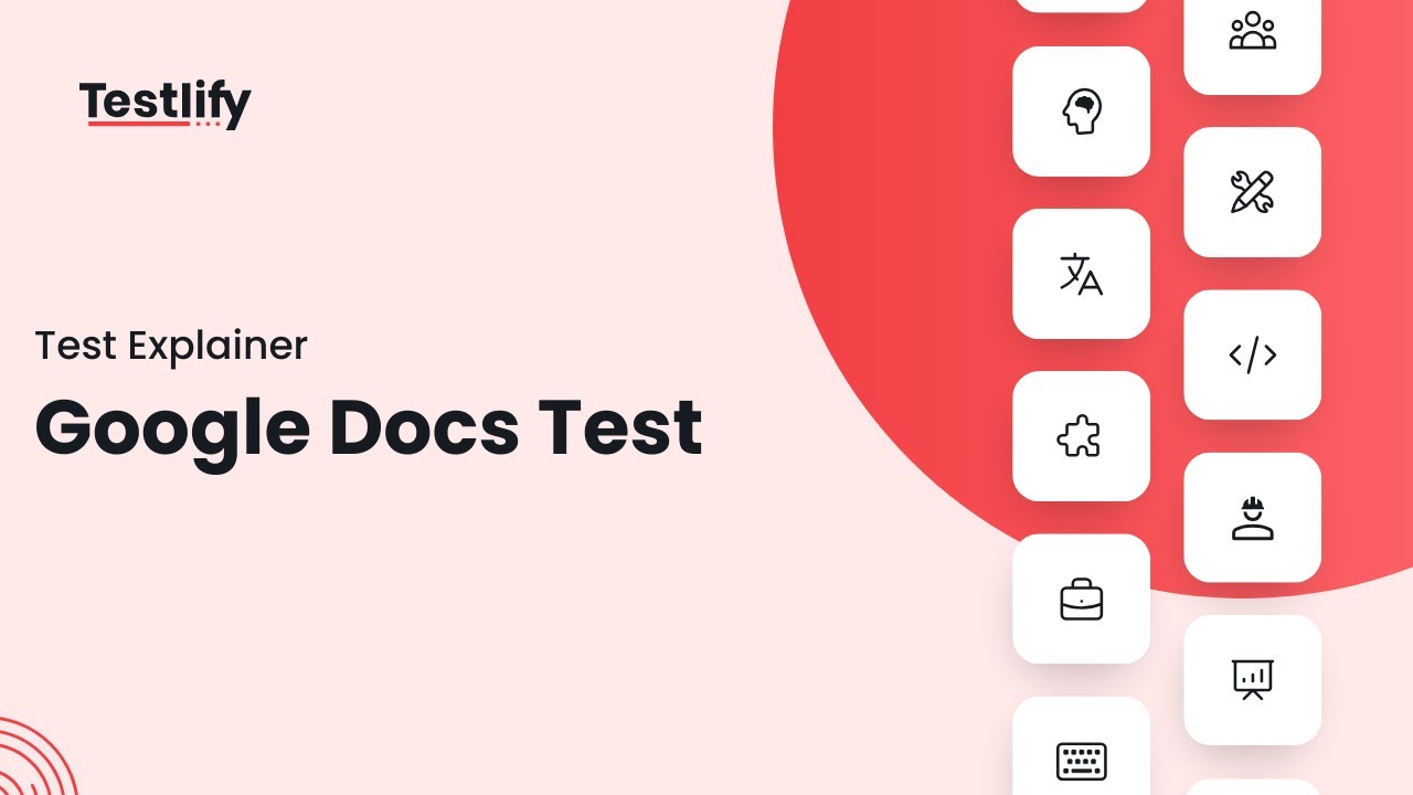 Google Test File Google Docs Test | Testlify - YouTube