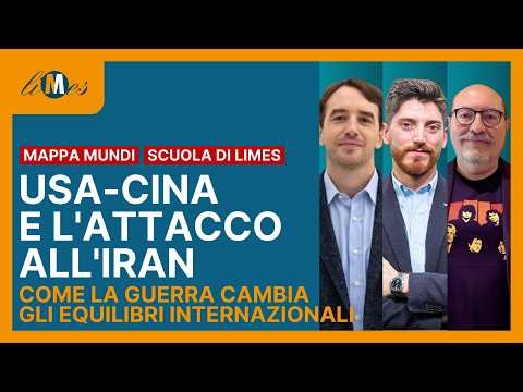 Video La guerra in Iran vista da Stati Uniti e Cina. L'obiettivo di Trump e le opportunità per la Cina