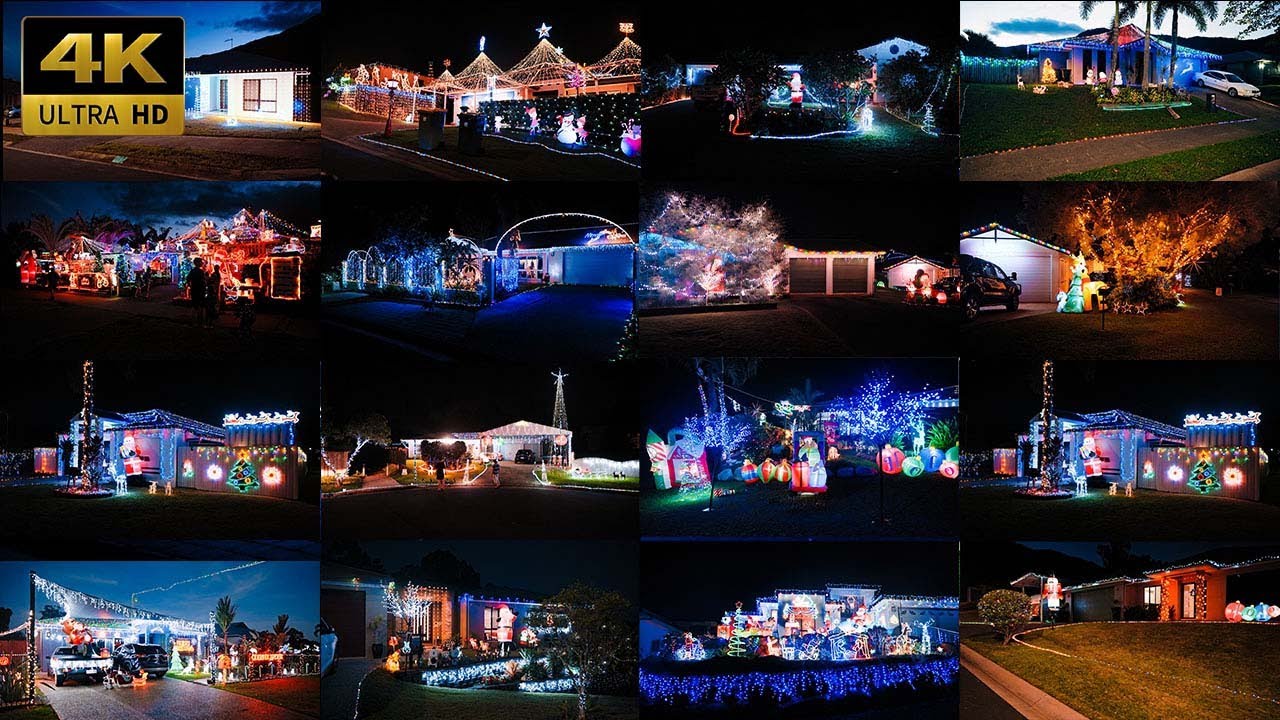 Cairns Christmas Lights Walk / SLog3 Color Grading / Sony FX3 (4K