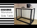 【100均DIY】モノトーンサイドテーブル作り【Awesome interior ideas】Monotone Side Table