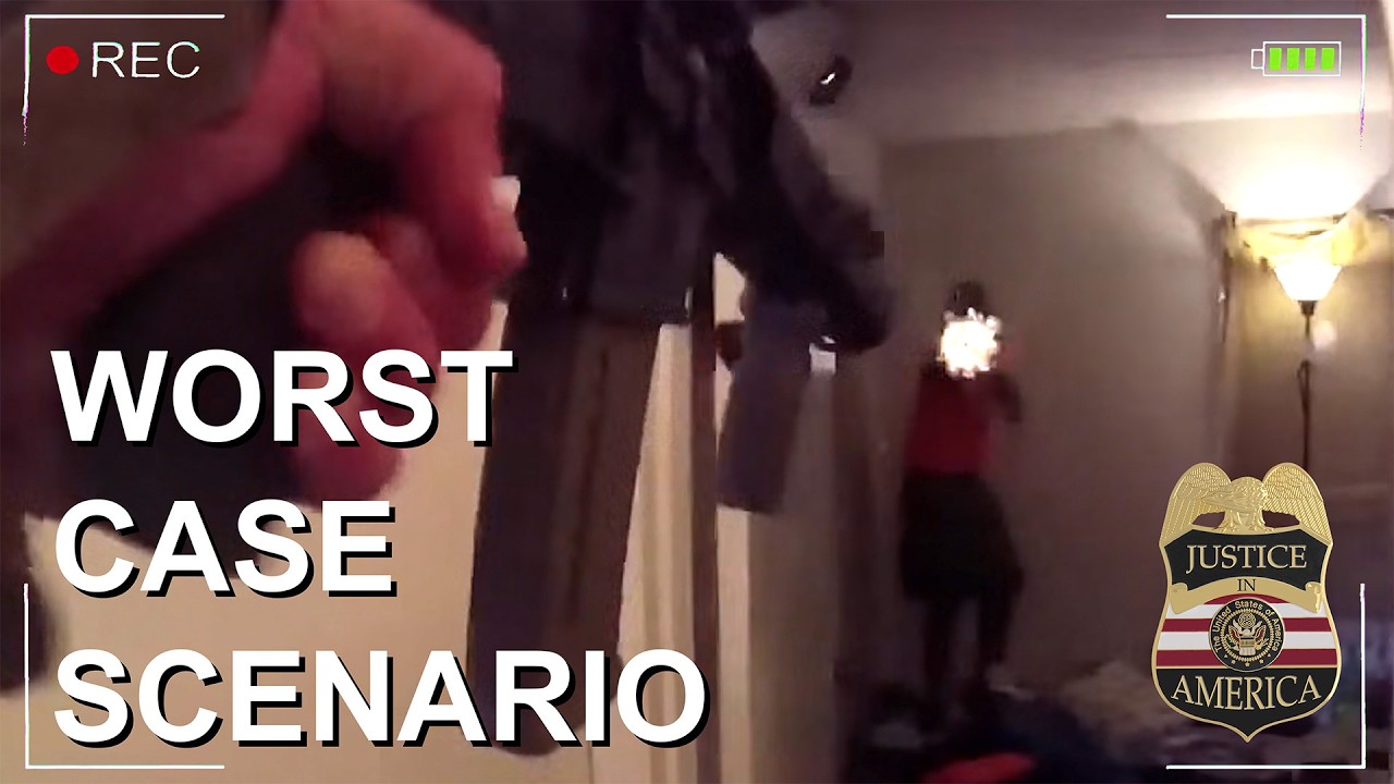 Officer Struck Through Closed Door | Florida Bodycam
