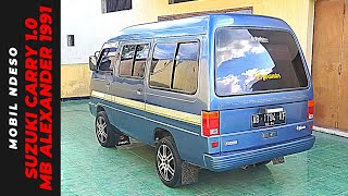 suzuki carry 1000 minibus karoseri alexander th 1991 92 body belakang mirip jetstar youtube