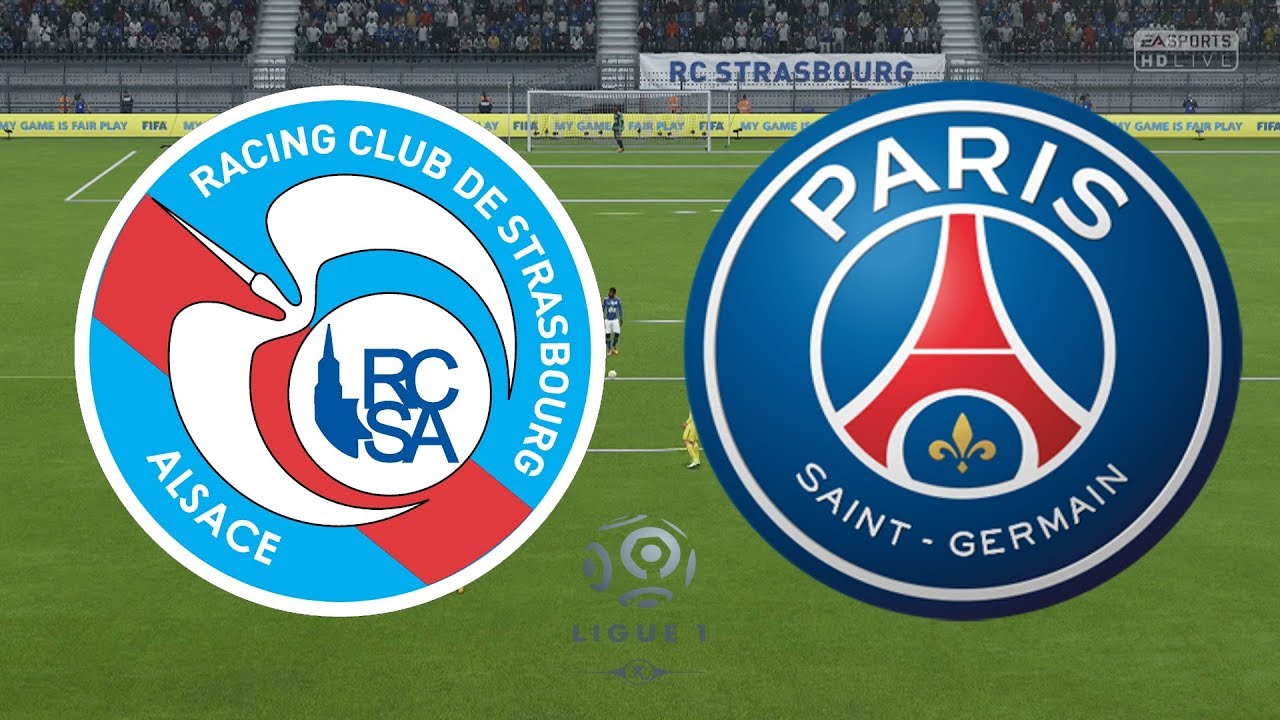 Ligue 1 2017/18  Strasbourg Vs PSG  02/12/17  FIFA 18  YouTube
