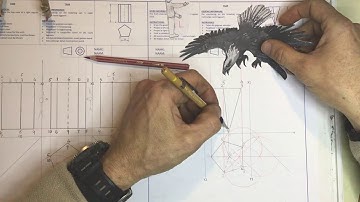 Solid geometry pentagonal pyramid