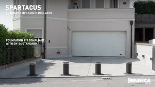 Rise: SPARTACUS hydraulic bollards