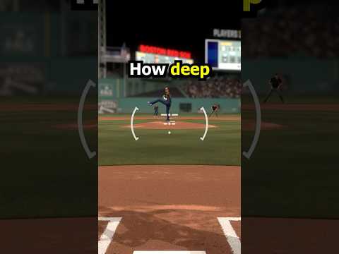 Can You Guess How Deep This Was HIT? #mlbtheshow26 #baseball #homerunchallenge #mlbtheshow #hard