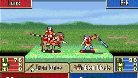 Fire Emblem 7 Eubans Randomizer: Part 17 - The Erk is Lurk