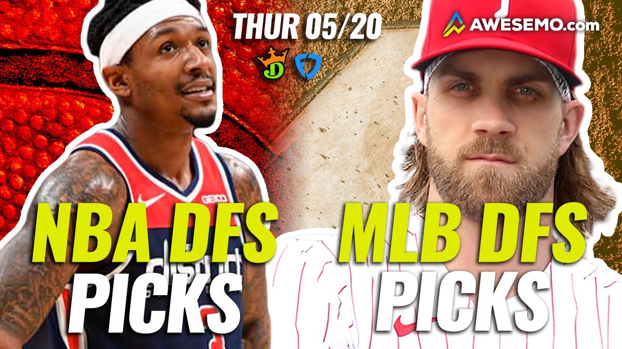 MLB DFS + NBA DFS PICKS TONIGHT 5/20/21 WIZARDS PACERS LIVE BEFORE LOCK