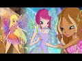 Winx Club - Stella, Tecna, Flora MYTHIX 2D (speedpaint)