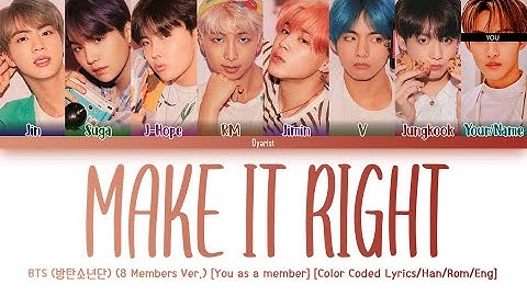 [Karaoke Ver.] BTS (방탄소년단) 