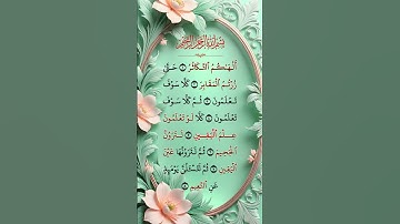 سورة التكاثربصوت القارئ الشيخ سعد الغامدي، القرآن الكريم راحة نفسية و سكينة #quran #قرآن #راحة_نفسية