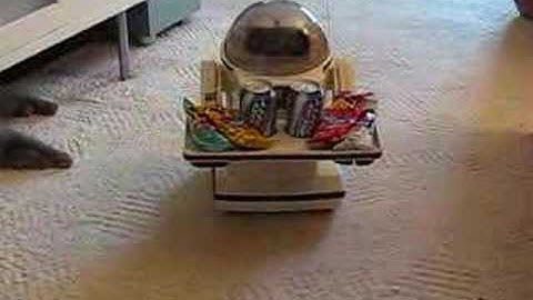 Tomy Omnibot 5402 From 1984 in Action!