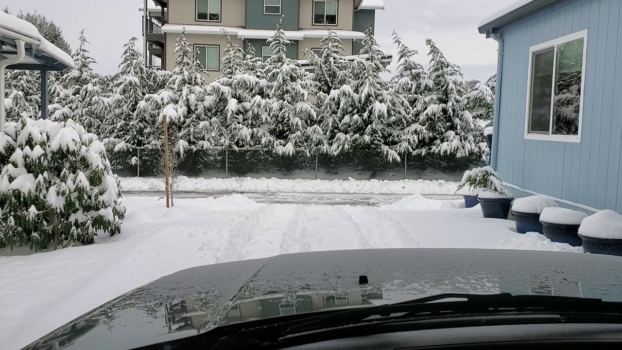 Jeep Patriot in the snow YouTube