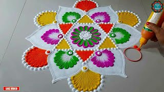 Diwali Beautiful And Creative Rangoli Designs | इस दिवाली पर बनाये Happy Diwali Rangolis by