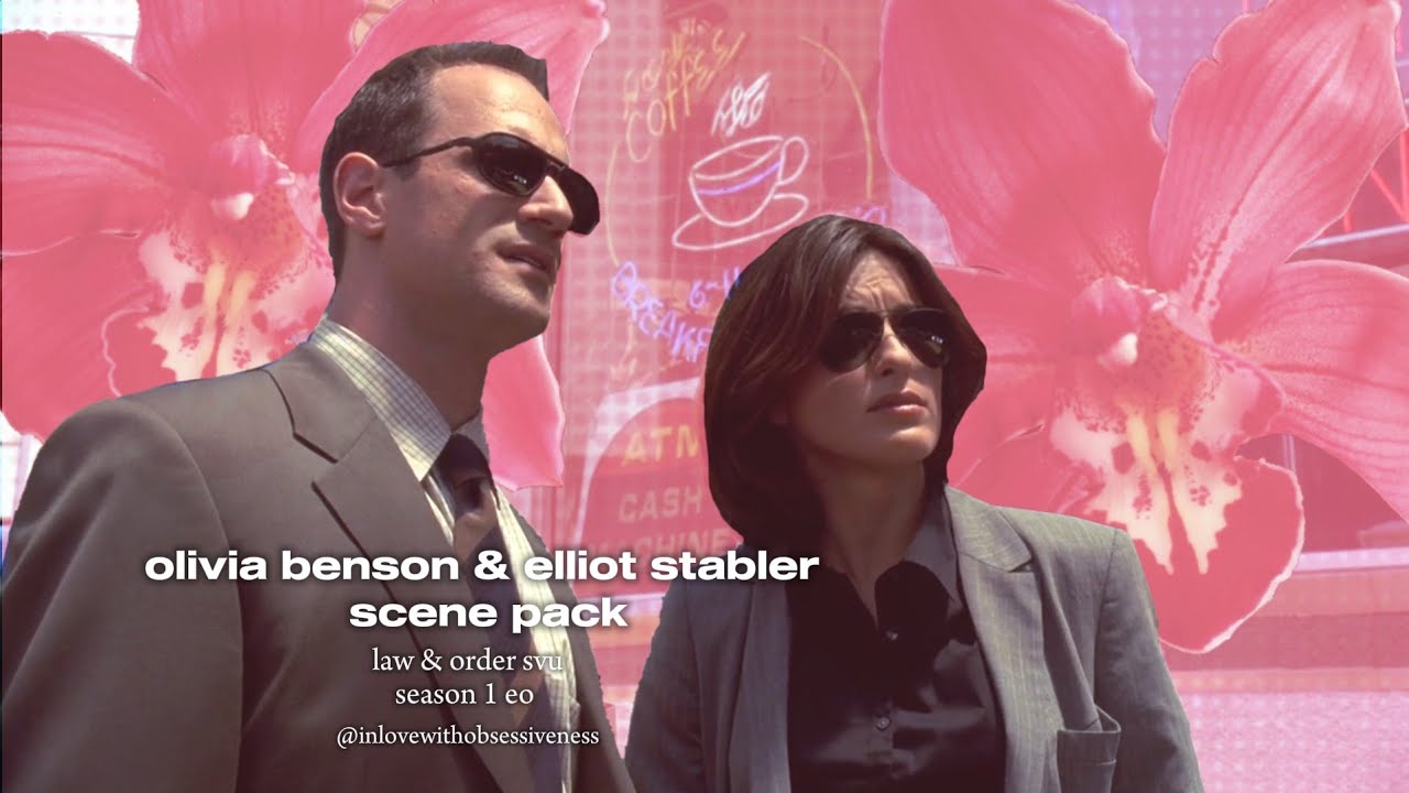 olivia benson & elliot stabler ✭ season 1 logoless scene pack | part 1
