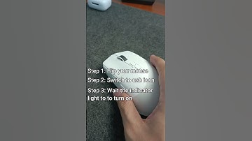 How to connect a wireless mouse to 2.4g