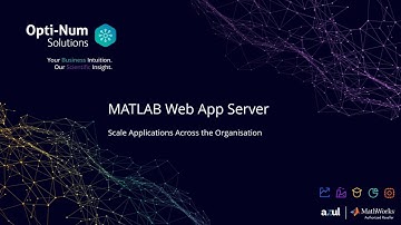 MATLAB Web App Server