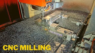 CNC milling of the steel block (ASMR#3)