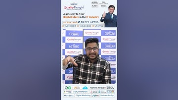 No.1 Software Training Institute in Hyderabad and South India  | Quality Thought Career Institute