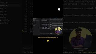 Use input function to create Greeting msg in python... 👨‍💻🛠️🤔 ||Tamil|| #python #programing