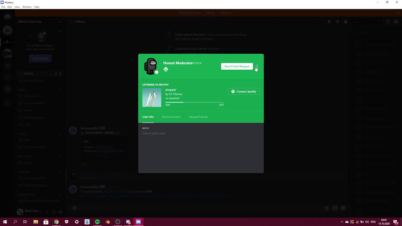 Discord Bot Client Youtube