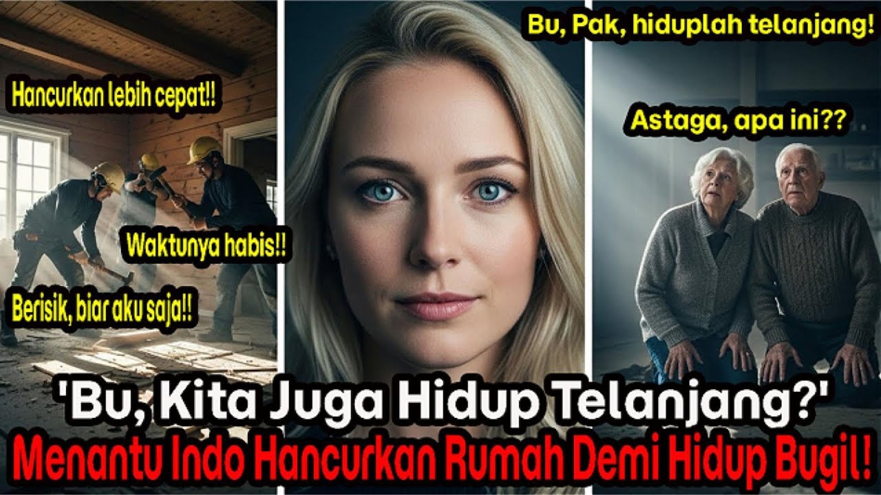 Menantu Indonesia hancurkan rumah mertua Swedia demi pemanas lantai agar bisa hidup telanjang!