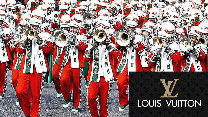 FAMU Marching Band '100' at Louis Vuitton SS23 Men's Show