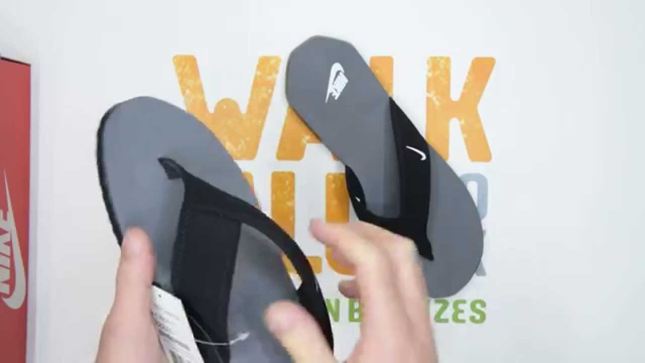 Nike Celso Thong - Black / Grey - Walktall, Unboxing