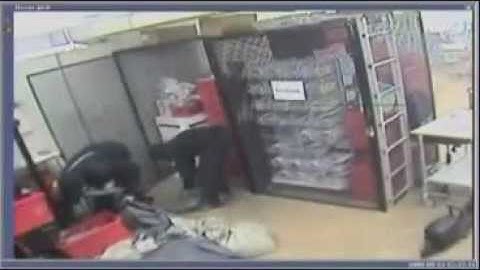 Caught On CCTV Footage Of Gang Stealing Just Over $5.3 Million Dollars In A Swedish Heist!