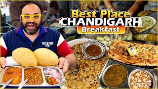 Chandigarh Mein Subah-Subah Kiya DIL SE DESI Breakfast! 😍 | Paranthe, Chole Bhature & Lassi — video thumbnail
