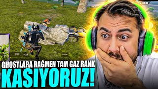 GHOSTLARA RAĞMEN TAM GAZ RANK KASIYORUZ!!😅 | PUBG MOBILE