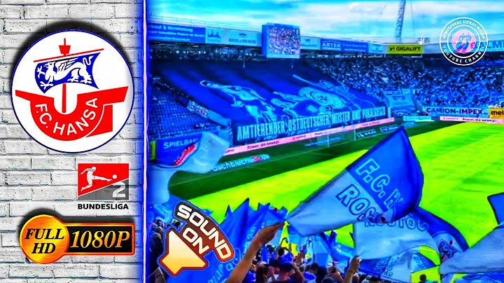🔴⚪🔵 HANSA ROSTOCK FANS SPECTACULAR ATMOSPHERE IN OSTSEESTADION • Hansa Rostock vs Hannover 96