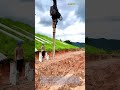 満足のいく建設作業：500トンの機械がコンクリート杭をバターのように押し込む様子を見る：深層基礎の理解　プレキャスト角型杭が土壌に押し込まれる仕組み