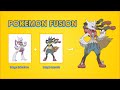 Pokemon Fusion | Mega Mewtwo + Mega Lucario