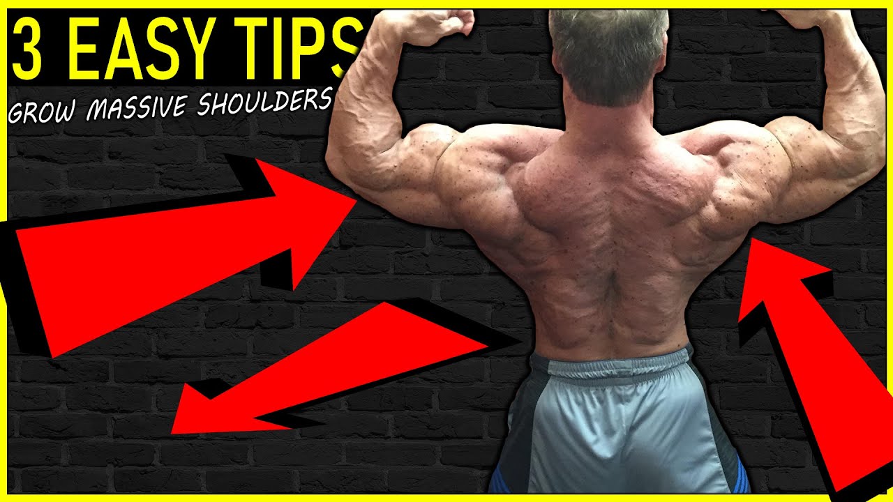 3 Easy Tips For Cannonball Shoulders (Get Huge Delts)