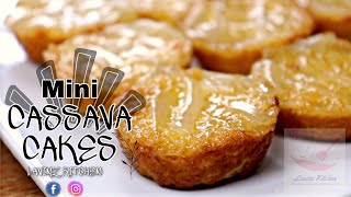 How to make Mini Cassava Cakes | Easy and Quick way to make Mini Cassava Cakes | Lavinz Kitchen